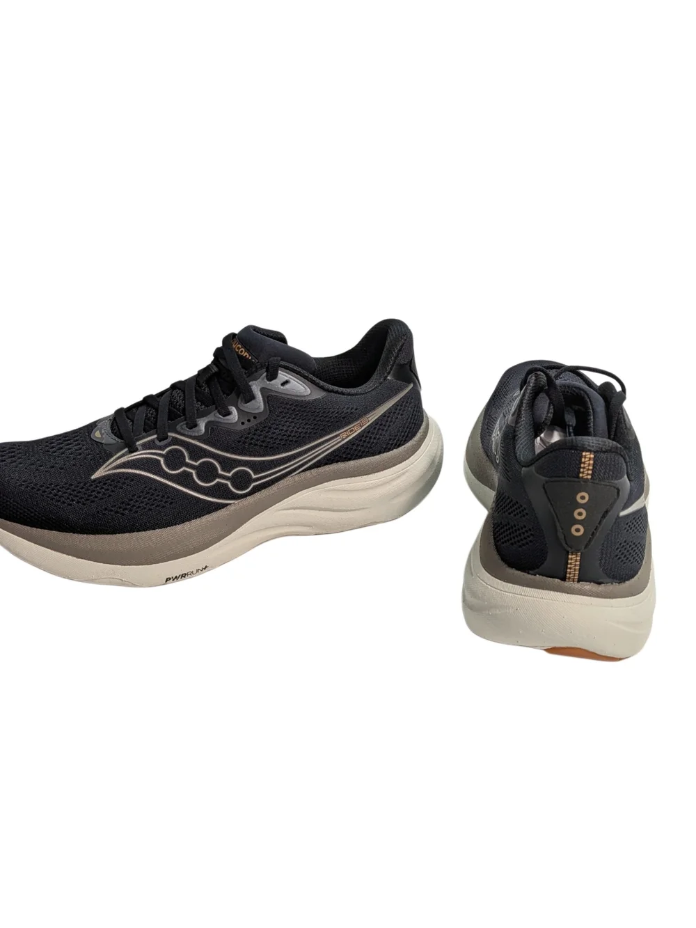 Saucony Ride 19 Men's 9.5 Black Pewter Running Shoes S21055-145